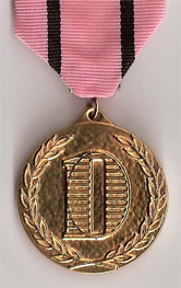 Utdelad 2019-03-01 Bild på medaljen