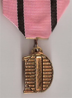 Utdelad 2015-02-27 Bild på medaljen